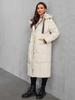 Cinemore Women's jacket long Fashion Grace women winter down jackets Zipper pocket with belt parka high quality outwear 9085