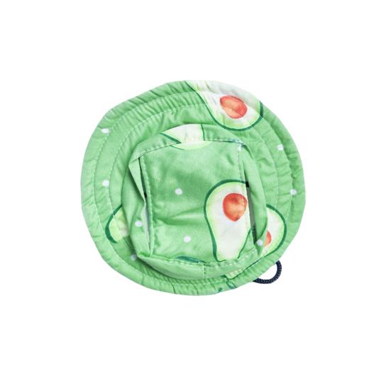 Haustiermütze mit Ohrlöchern, weicher, atmungsaktiver Katzenhut mit verstellbarem Riemen für den Sommer im Freien