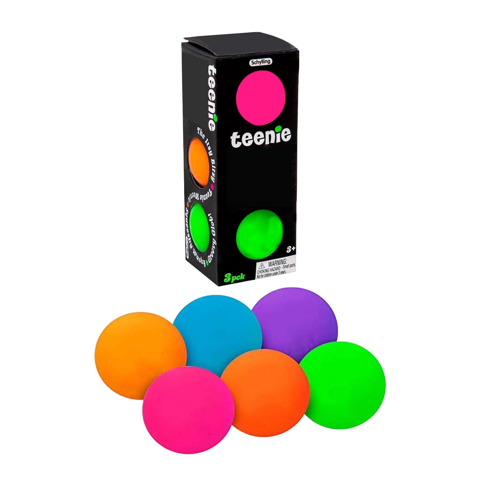 

Mini Soft Sensory Stress Relief Balls Set of 3 for Relaxation and Tactile Stimulation for Home Office School Use One Size