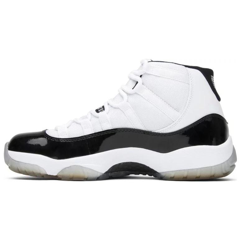 Air Jordan 11 Retro Concord 2011 Herren Sneaker Weiß Schwarz Dark-Concord 378037-107 42.5 white