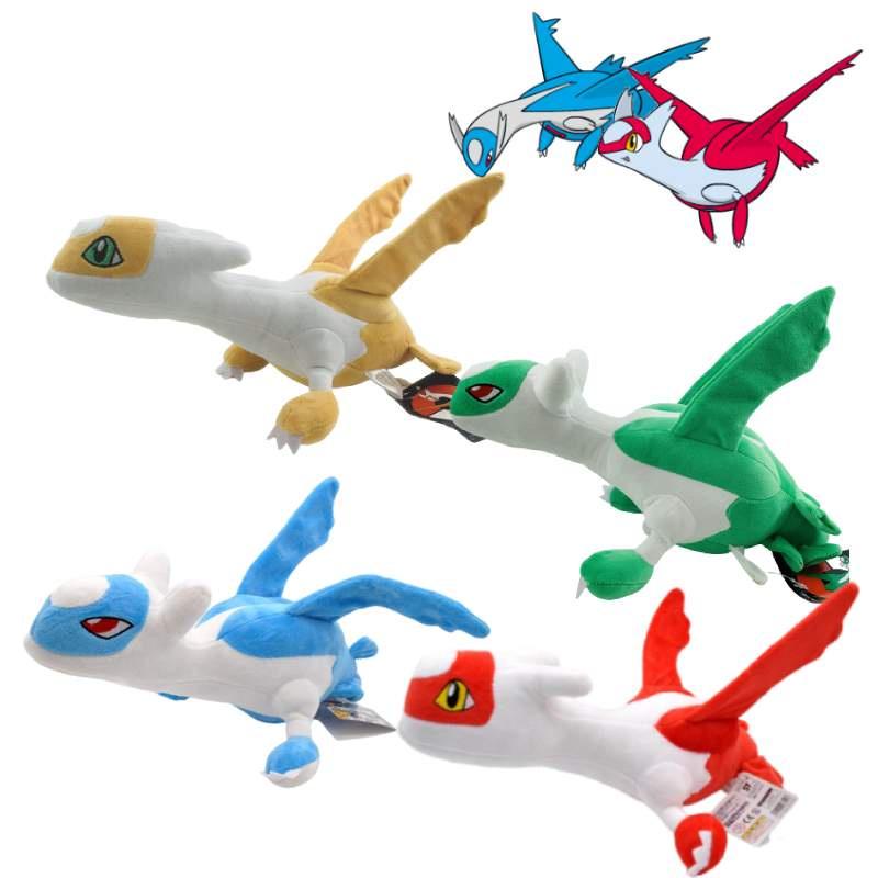 Large Shiny Rainbow-colored Latias And Latios Plushies