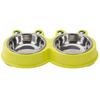 Cat & Dog Dual-Purpose Cartoon Frog Bowls - Anti-Tip Food & Water Bowls