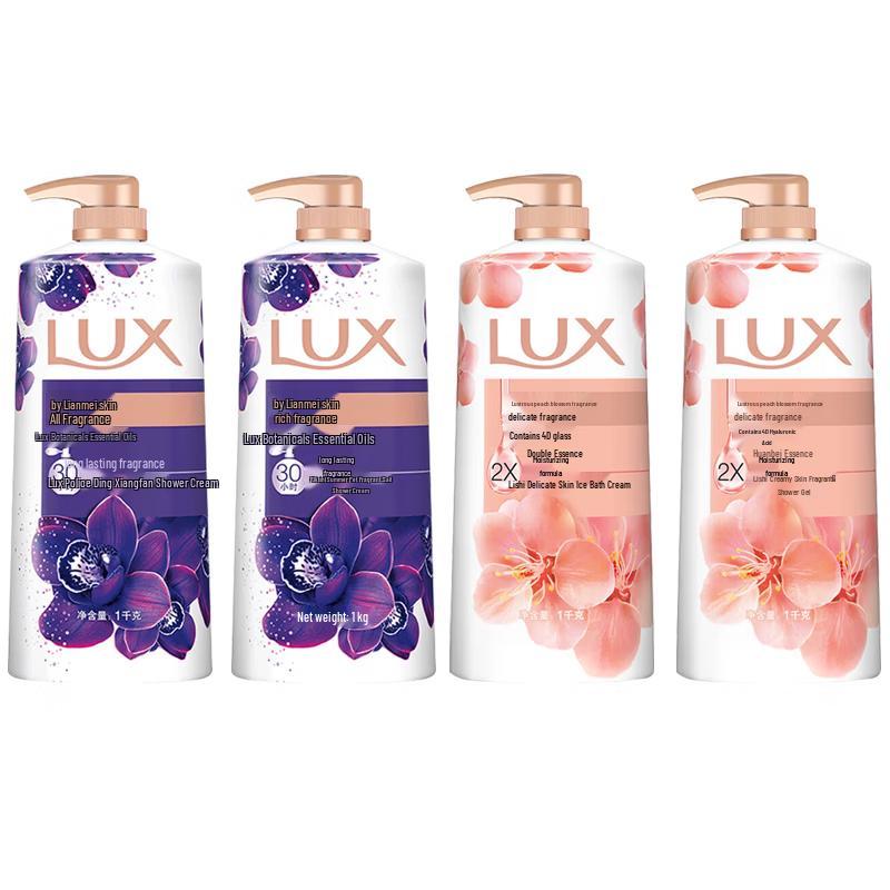 LUX Fragrant Shower Gel 4000ml Bundle (Lotus & Peach)