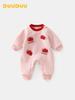 DUUDUU Unisex Baby Jumpsuit 2025: Newborn Long-Sleeve Romper for Autumn/Winter