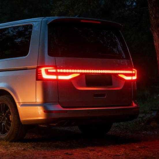 60-tums lastbilsbaklucka ljuslist pilformad blinkerslist väderbeständig LED-list signal broms back för lastbilar SUV:ar bilar