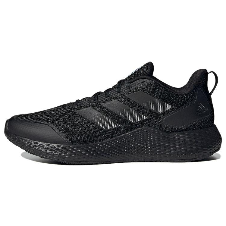 Adidas Edge Gameday Unisex Running Sneakers Core Black Night Metallic GW2499 42.5 чёрный