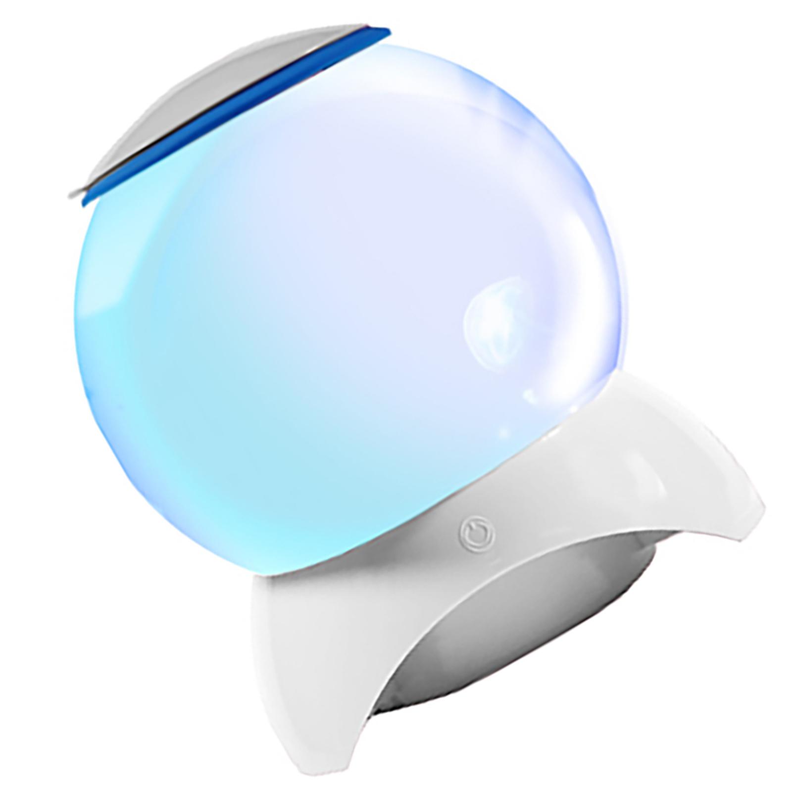 

Прозрачный аквариум для медуз со светодиодной подсветкой, расслабляющий домашний акцент, декоративный прозрачный круглый аквариум для медуз высокой четкости