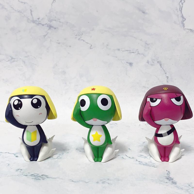Cartoon Keroro Gunsou Pvc Toy Figure With Articulated Pose For Kids And Action Collectors