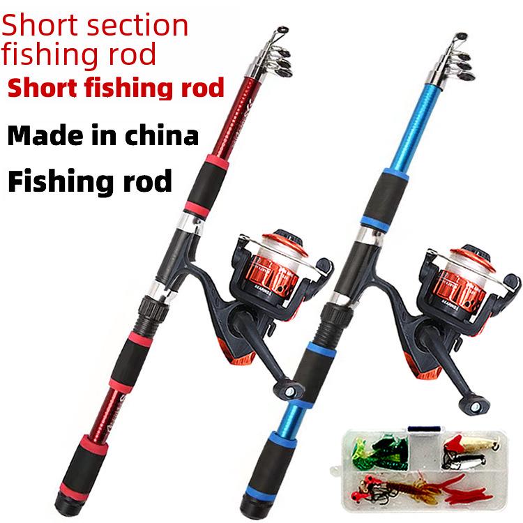 Portable Mini Cross-Border Sea Rod Set with Full Lure Rod Set. Ultimate Fishing Gear for Any Angler On the Go!