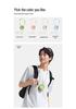 Mini Banana Neck Fan: Portable, Rechargeable, Multi-functional Outdoor Fan for Summer
