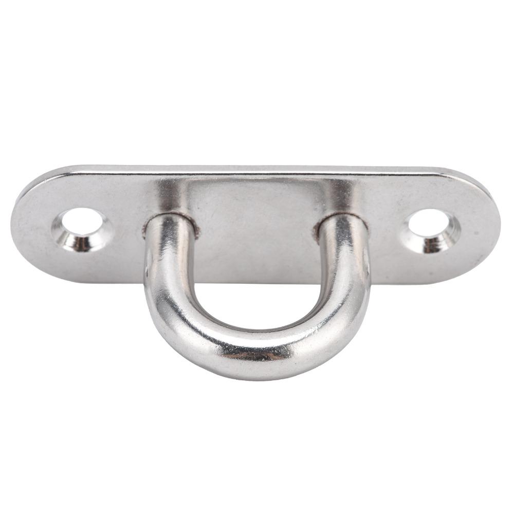 4pcs Enclosed Hook Heavy Duty Hooks Heavy Duty Hardware Staple Loops For Suspension Training