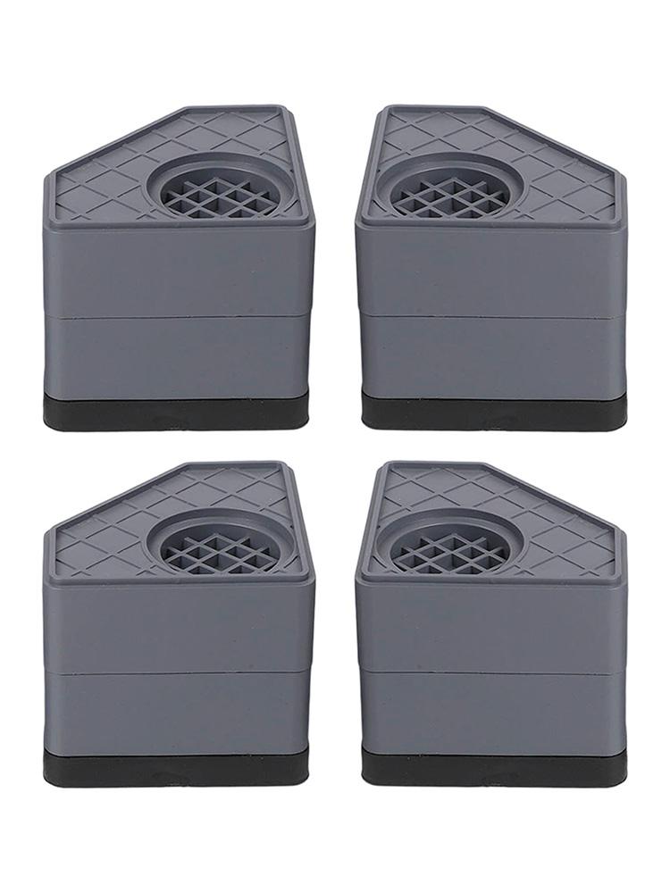 Height Increase Pad Refrigerator Foot Pad Household Appliance 9*9*11.5cm Height Lift Durability Assurance Easy Installation