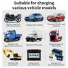Digital LCD Display Intelligent Pulse  Fast Power Charging 12V / 24V Auto Pulse Repair Handheld Car Motorcycl Battery Charger