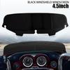 4.5inch Windshield Windscreen Black Fit For Harley Electra Street Glide 1996-13