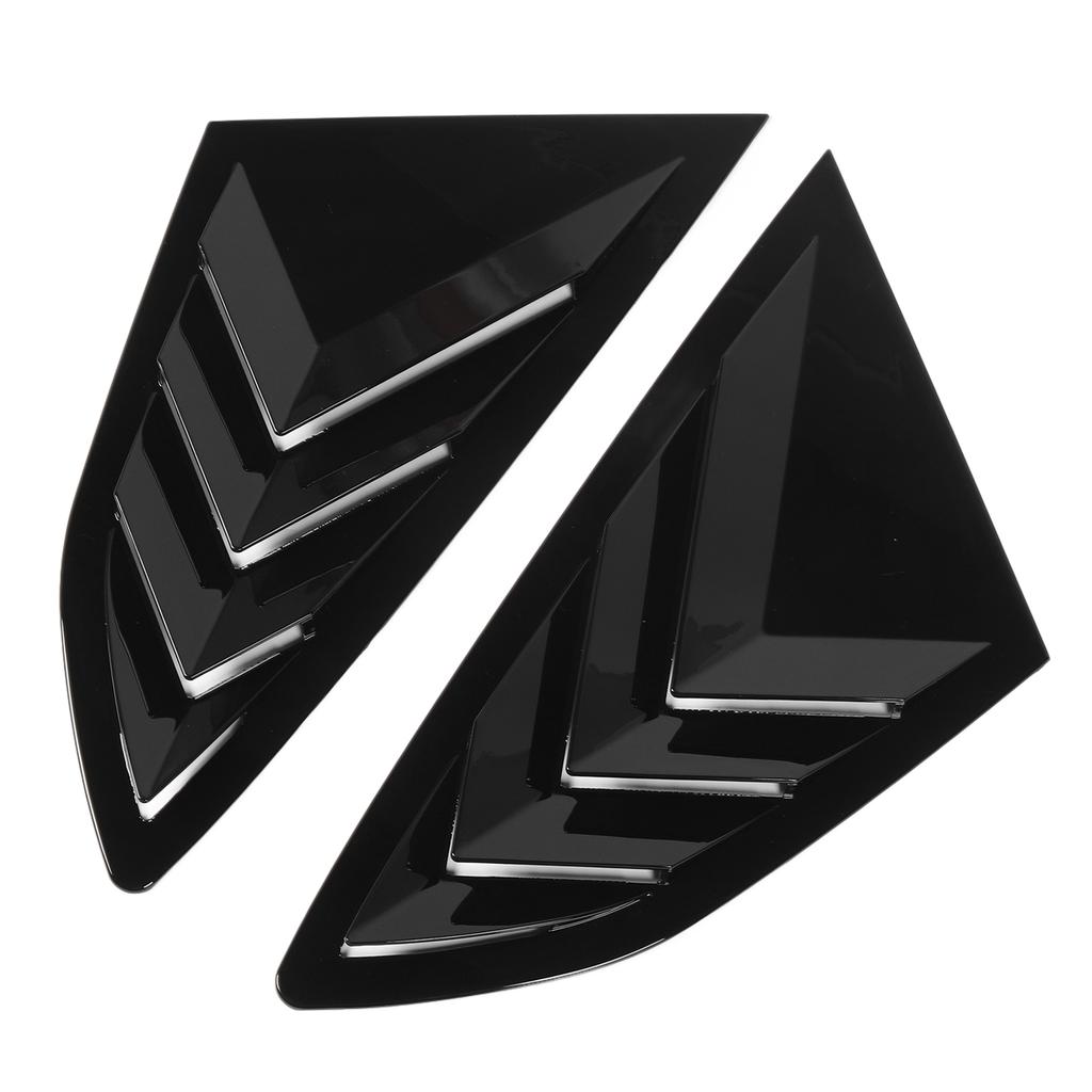 P  of Rear Side Window Louver Cover Left Right Rear Window   Vent Scoop Shades Cover for S5 F5 Sportback 2017-2024