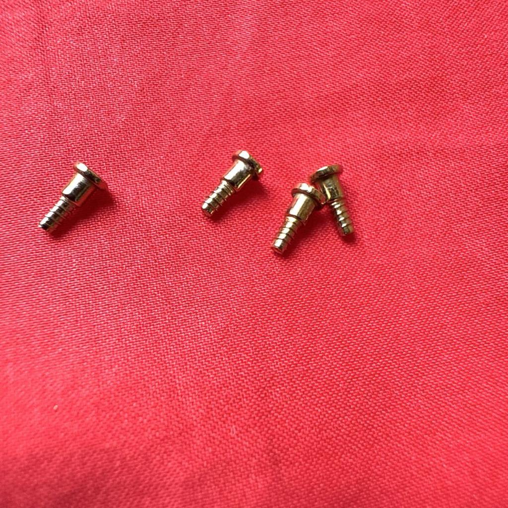 CASIO early screws for bezel fixing set of gold-colored G-SHOCK screws, 4. Fits DW-6600, DW-6900, DW-5900