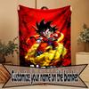 Custom Name Personalized Anime Print Blanket, Home Decor, Bedroom, Sofa, Camping, Couch, Gifts for Birthday Christmas