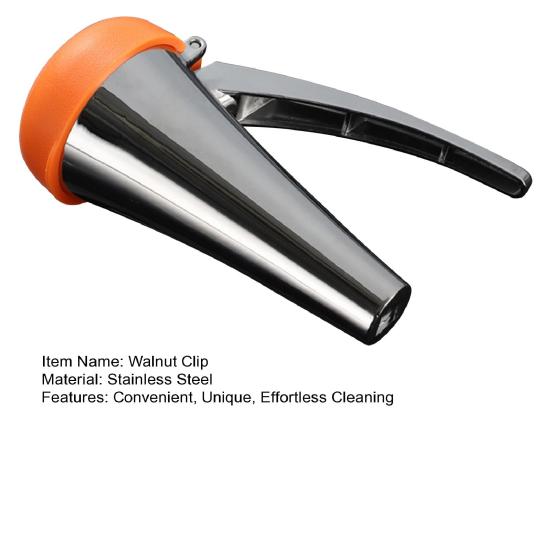 Nøtteknekker Kastanjeklemme Skreller Universell Nøtteknekker Hasselnøtt Pekannøtt Valnøtt Tang Åpner Multifunksjonell Nøtteklemme Kjøkkenredskap