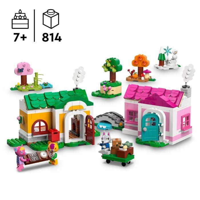 LEGO Animal Crossing 77057 Les Maisons Créatives : au Gré des Saisons - Jouet dès 7 ans