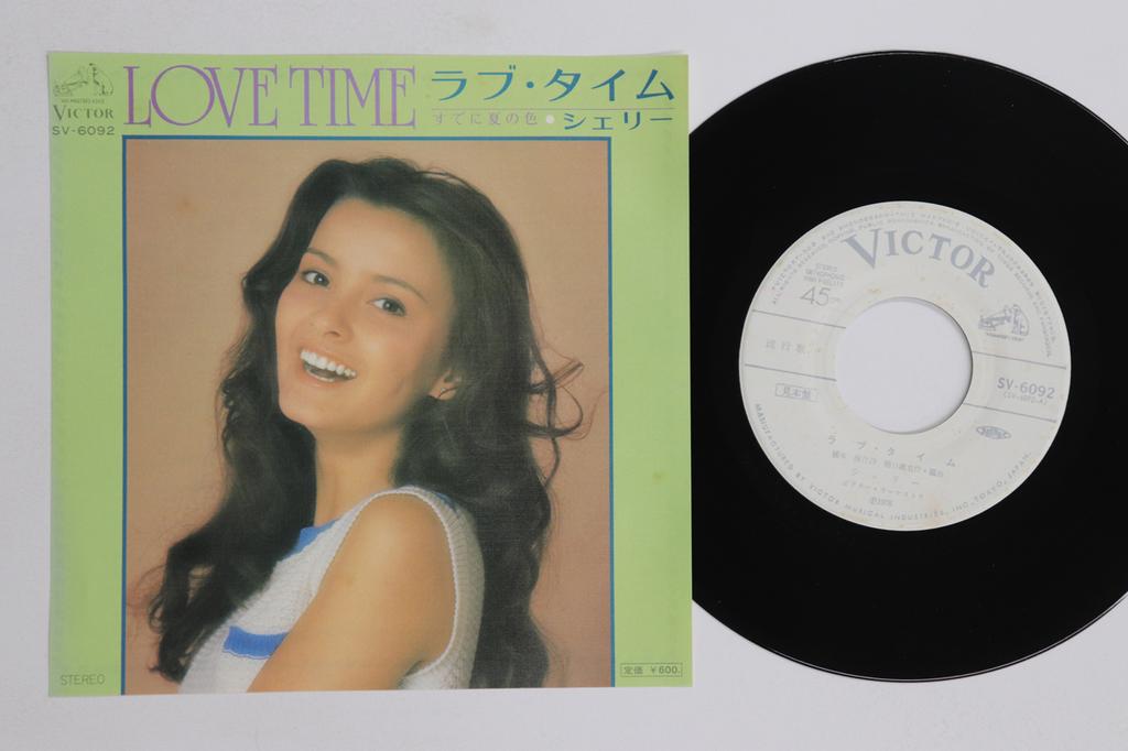 7inch Record SHELLY  Lovetime  Sude Ni Natsu No Iro SV6092PROMO VICTOR 1976 Japan Japanese Enka Used