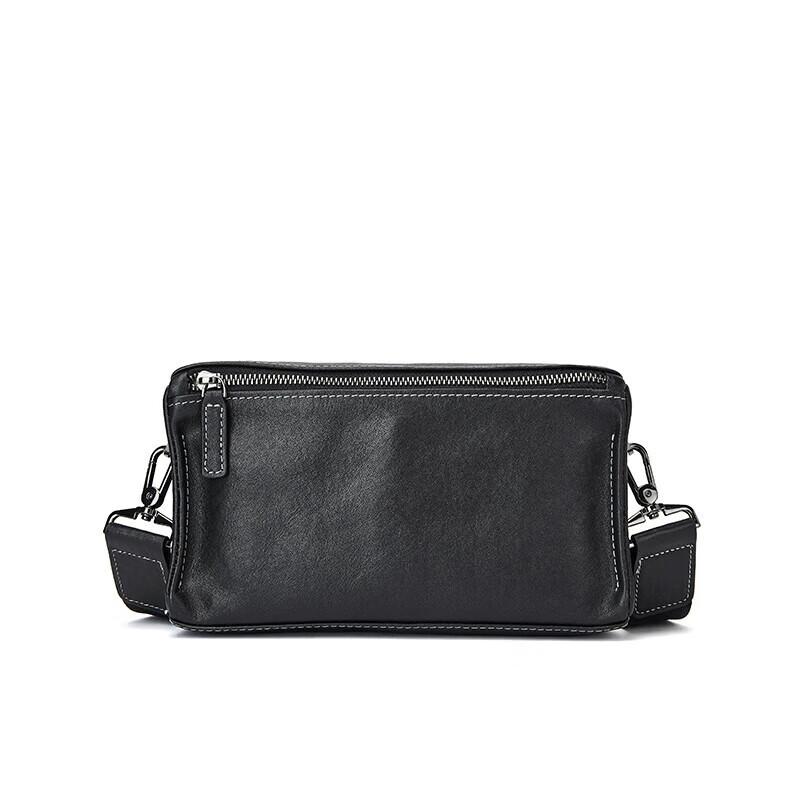 Мужская кожаная деловая сумка через плечо Bosidengton