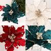 Velvet Christmas Flower Ornament for Tree Decoration