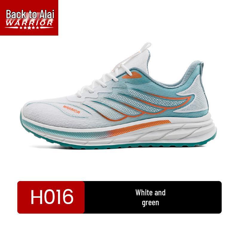 Warrior Men s 2024 Ultra-Light Mesh Running Shoes - Breathable, Casual, Shock-Absorbing 43