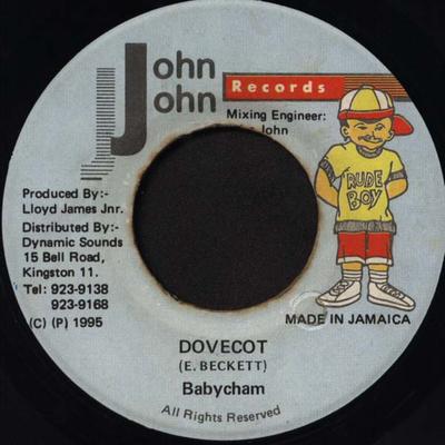 7inch Record BABY CHAM - Dovecot NONE John John Recor 1995 Jamaica Reggae, Ska & Dub Used