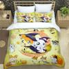3D Printing Cartoon Lovely Hamtaro Bedding Set Duvet Cover Pillow Set Birthday Gift Children Quilt Cover Bedding Home Textiles