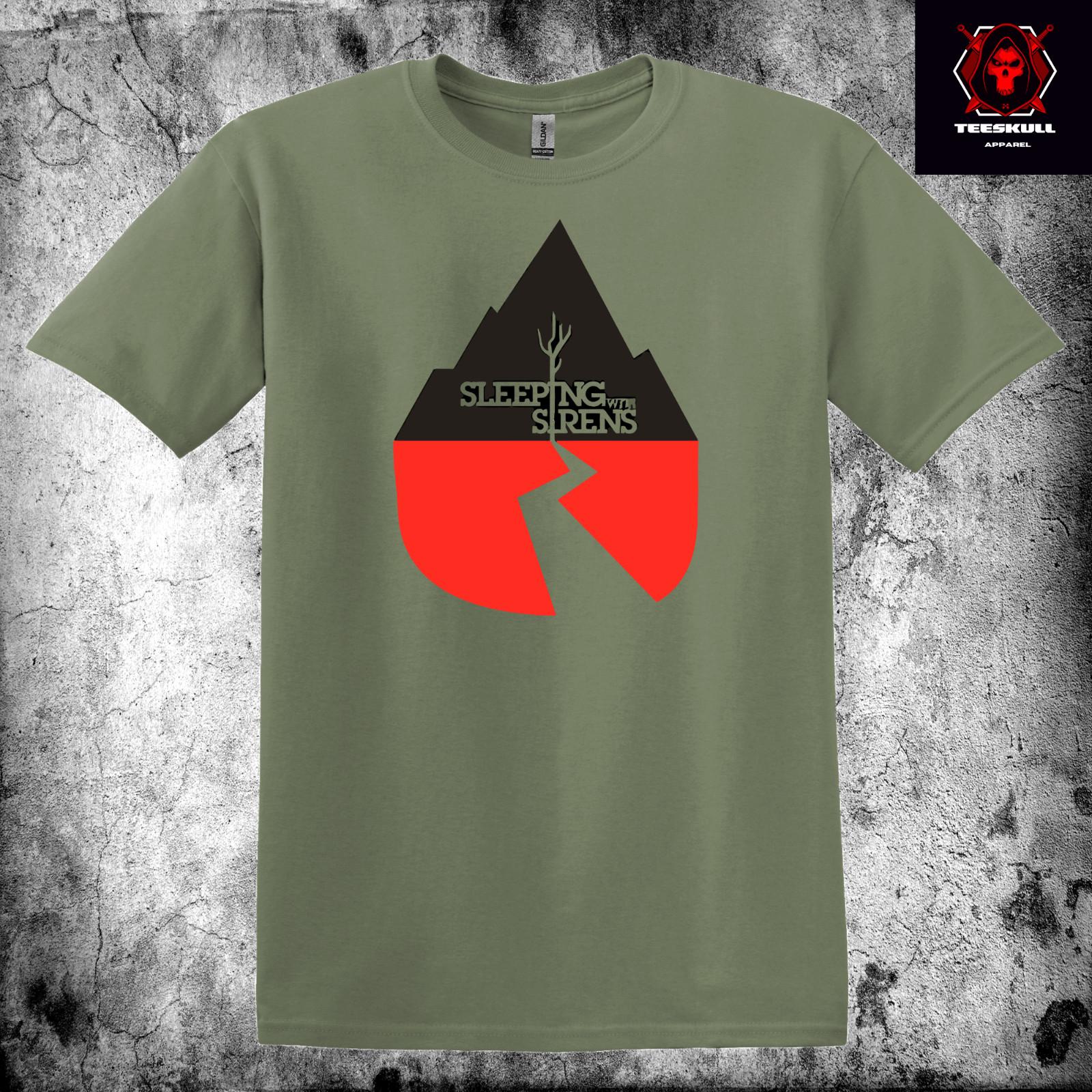 26 Sleeping with Sirens Punk Rock Band Tee Heavy Cotton Unisex T-SHIRT S-3XL  Unisex T-Shirt XL