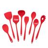 Silicone Cookware Set: Non-Stick Spatula, Ladle & Slotted Spoon with High Temperature Resistance