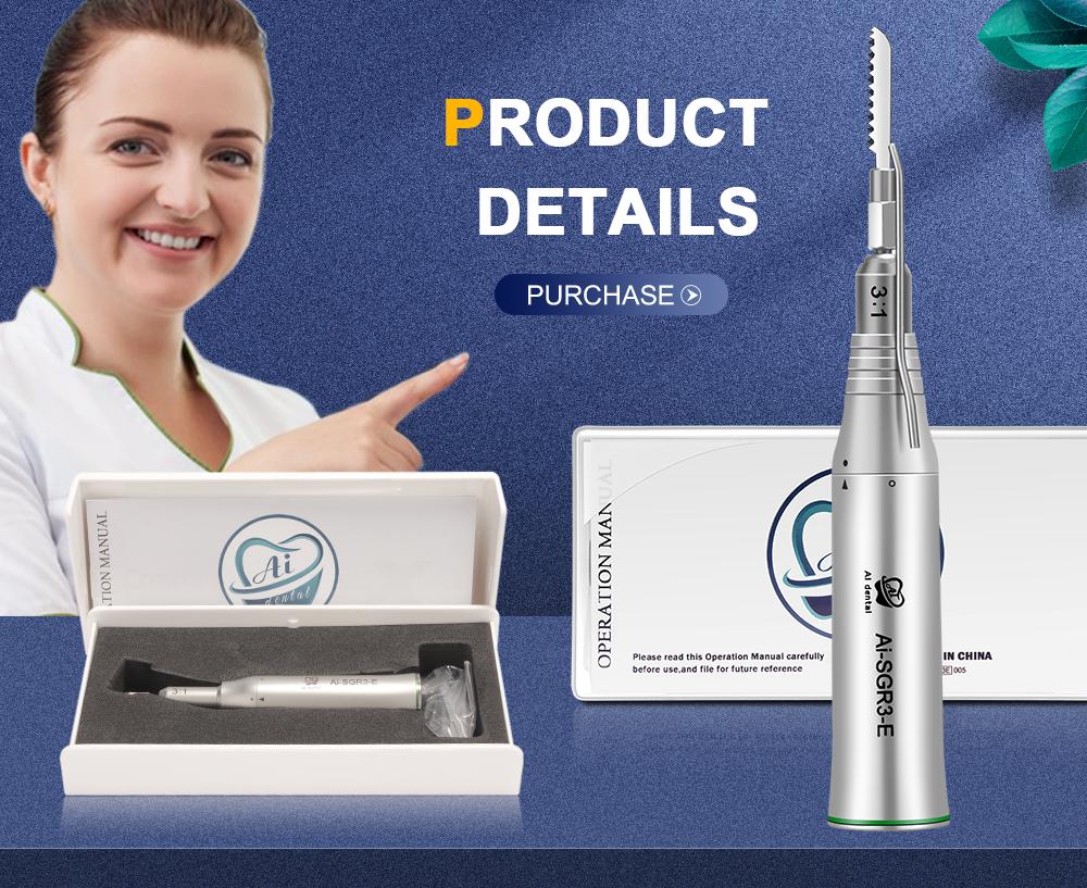 Handstück für Zahnchirurgie AI-SGR3-E 3:1 1,8-mm-Reziprok-Mikrosägen-Handstück für die Mundhöhle