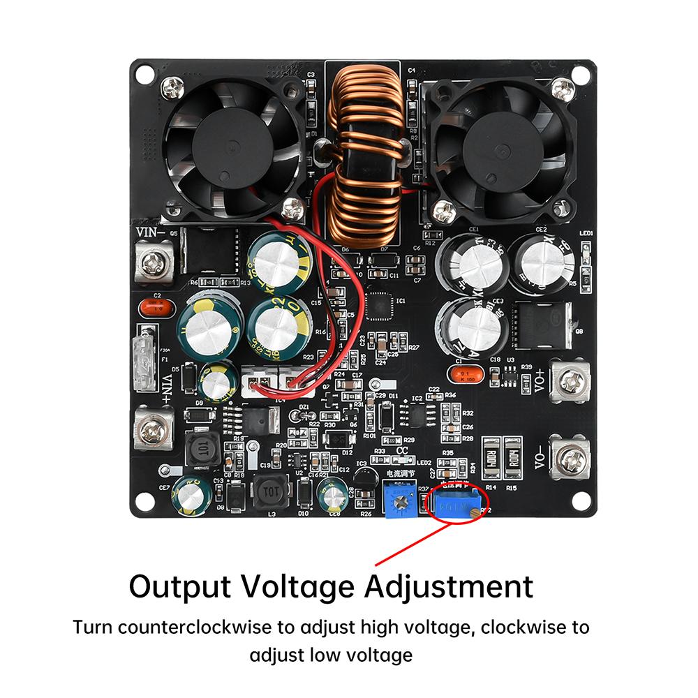 600/700W High Power Step-up/down Module Adjustable Regulated Power Supply Constant Voltage Charging Module Synchronous Rectifier