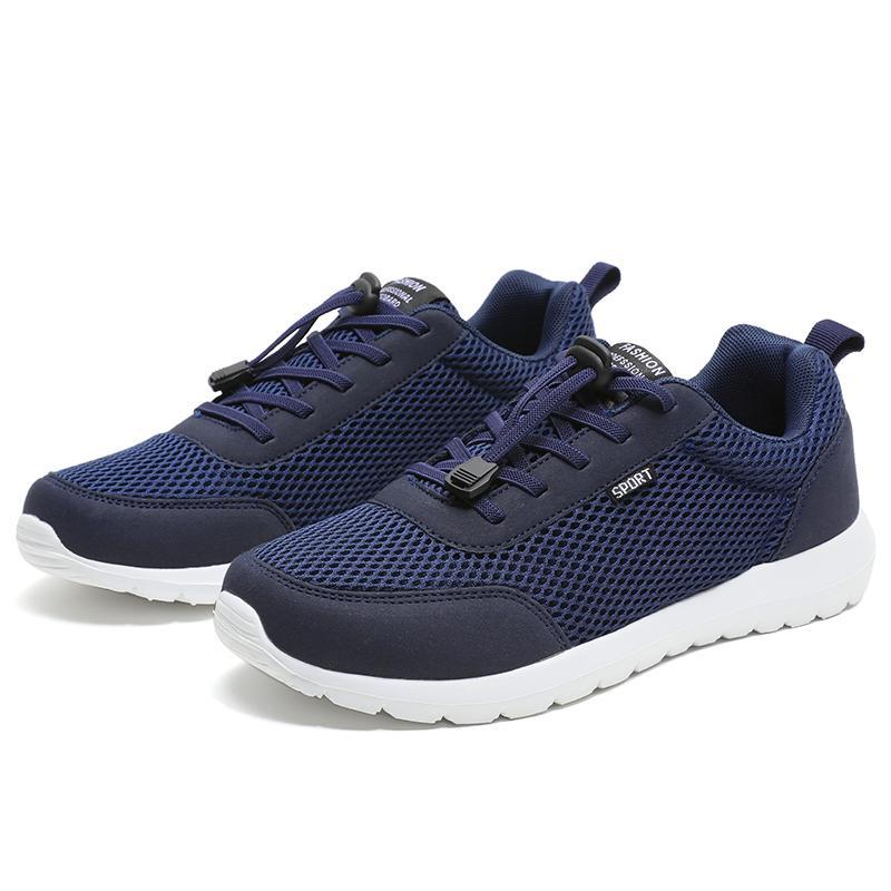 New running shoes, travel shoes, soft soles, lightweight men's and women's elderly sports shoes