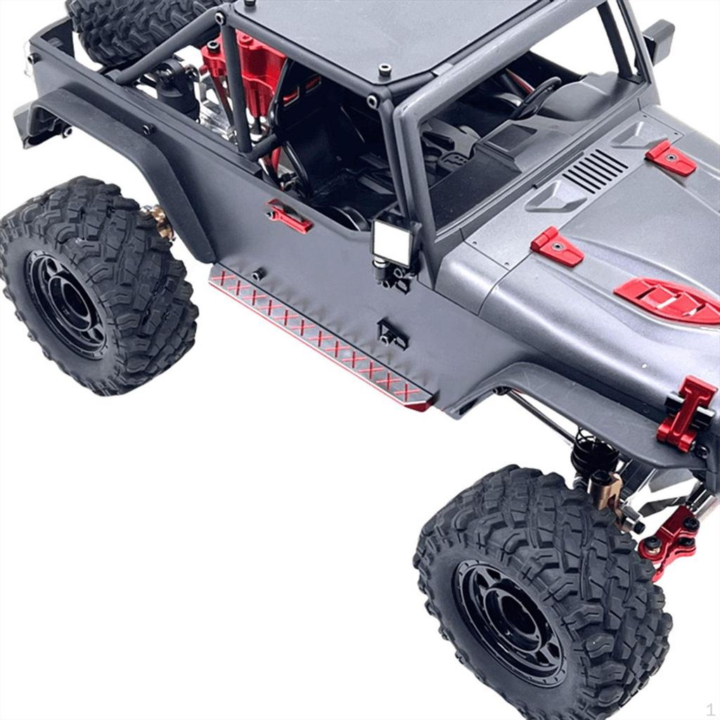 1/12 RC Car Left Right Foot Pedals Accessories Spare Parts Direct Replaces, Portable, Aluminum,