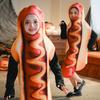 Halloween Children Funny Food Hot Dog Cosplay Costume Creative Party Fun Stage Cartoon Show Costume