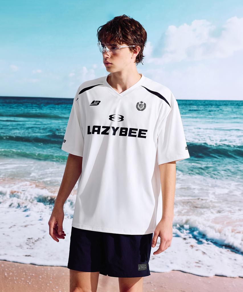 Leijibi [Set] Hydro Mesh Performance Short Sleeve Rash Guard + Swim Shorts Set W (4 Colors)