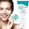 Salicylic Acid Face Cleanser Daily Face Wash 100g, Moisturizing Skin Cleansing Pores Gentle Foaming Deep Cleansing, 100ML