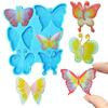 Butterfly Shape Pendant Moulds Epoxy Mold Perfect for Creating Jewelry Keychains