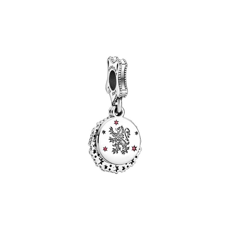 Pandora Harry Potter series Gryffindor pendant 925 silver necklace / pendant, same style for men and women, couple model 798627C01 серебряный