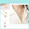 Elegant Double Layered Expression Necklace For Women With Stylish Snake Chain Design