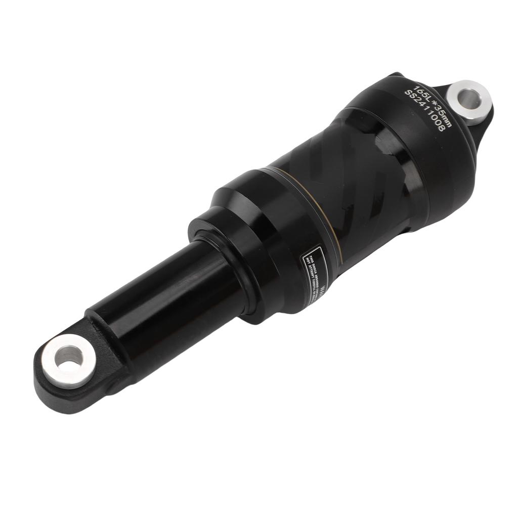 Bike Rear Shock Aluminum Alloy 165mm Lightweight Air Pressure Rear Shock Absorber for Mountain Bikes Electric Downhill