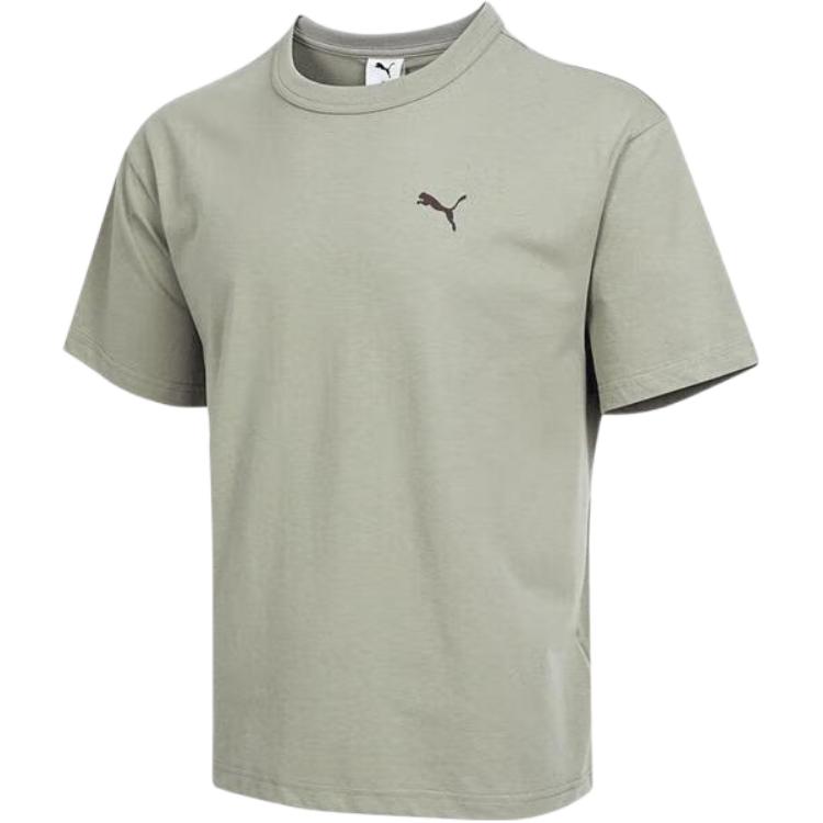 

Puma All In Good Time Round Neck Fashion Soft Versatile Short Sleeve T-Shirt Men Tops 634790-82 S