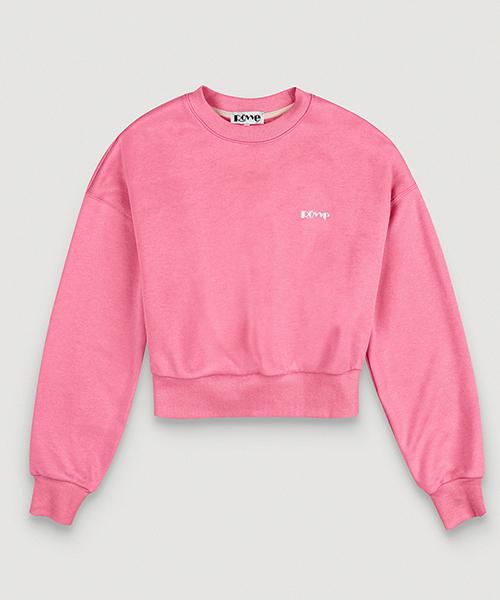ROVVE Cropped Sweat Shirt (Pink)
