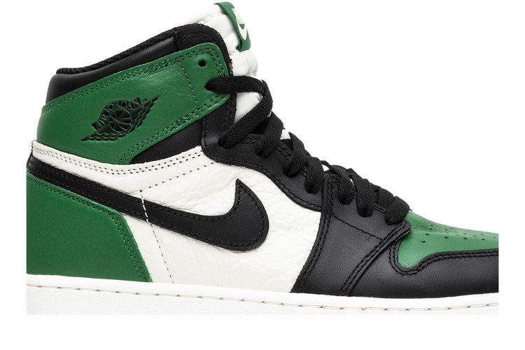 Kids' Sneakers Jordan 1 Retro High Pine Green (GS) Pine Green/Sail-Black