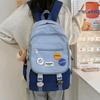 Schoolbag Large Capacity Sturdy Schoolbag 1011 New Middle and High School Students Backpack Leisure Class Commuter Backpack Female Wholesale