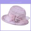 Summer Foldable Sun Hat With Mesh Flowers For Women Breathable Sun Protection