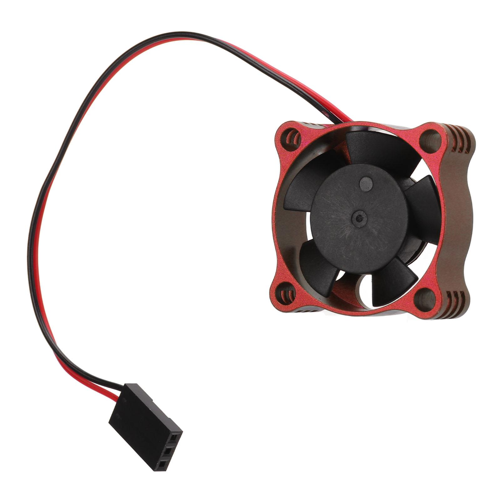 Motor Cooling Fan 30x30mm Aluminium Alloy Fast Cooling Lightweight RC Car ESC Cooling Fan For 1 10 1 12 1 8 RC Car
