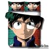 New My Hero Academia Bedding Set Duvet Covers Pillowcases Cartoon Anime Comforter Bedding Sets Bedclothes Bed Linen (NO Sheet)