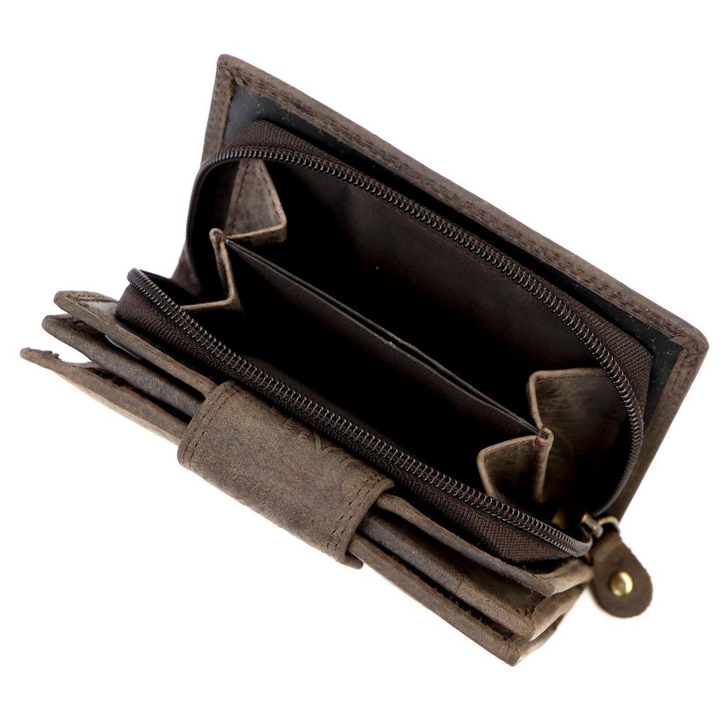 Leder Damen Portemonnaie Gregorio BD02 D09